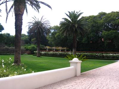 Werf Wall In Front Of Cape Dutch House