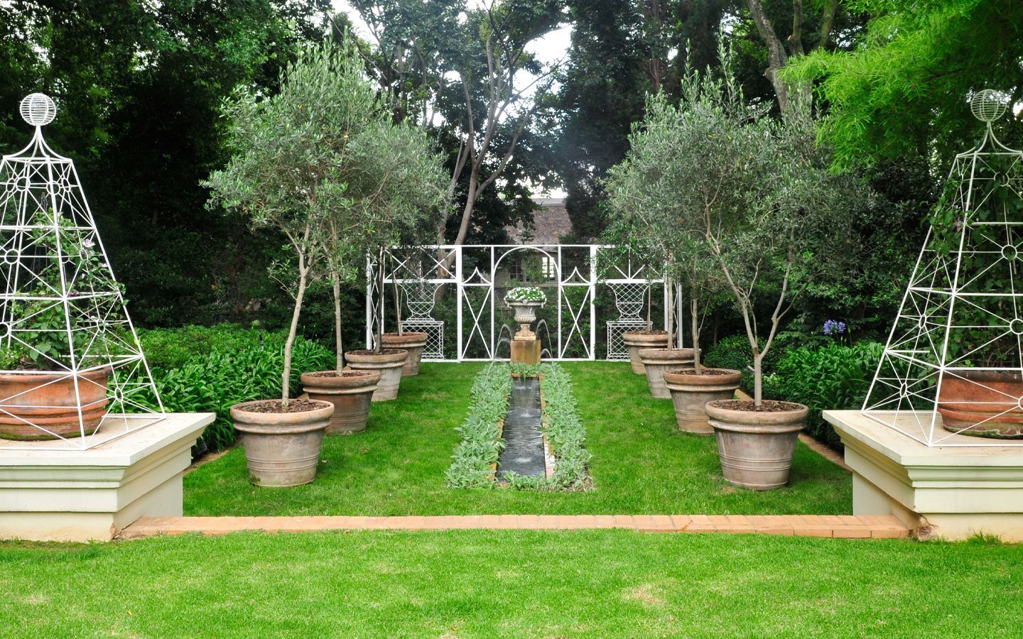 Garden landscape design